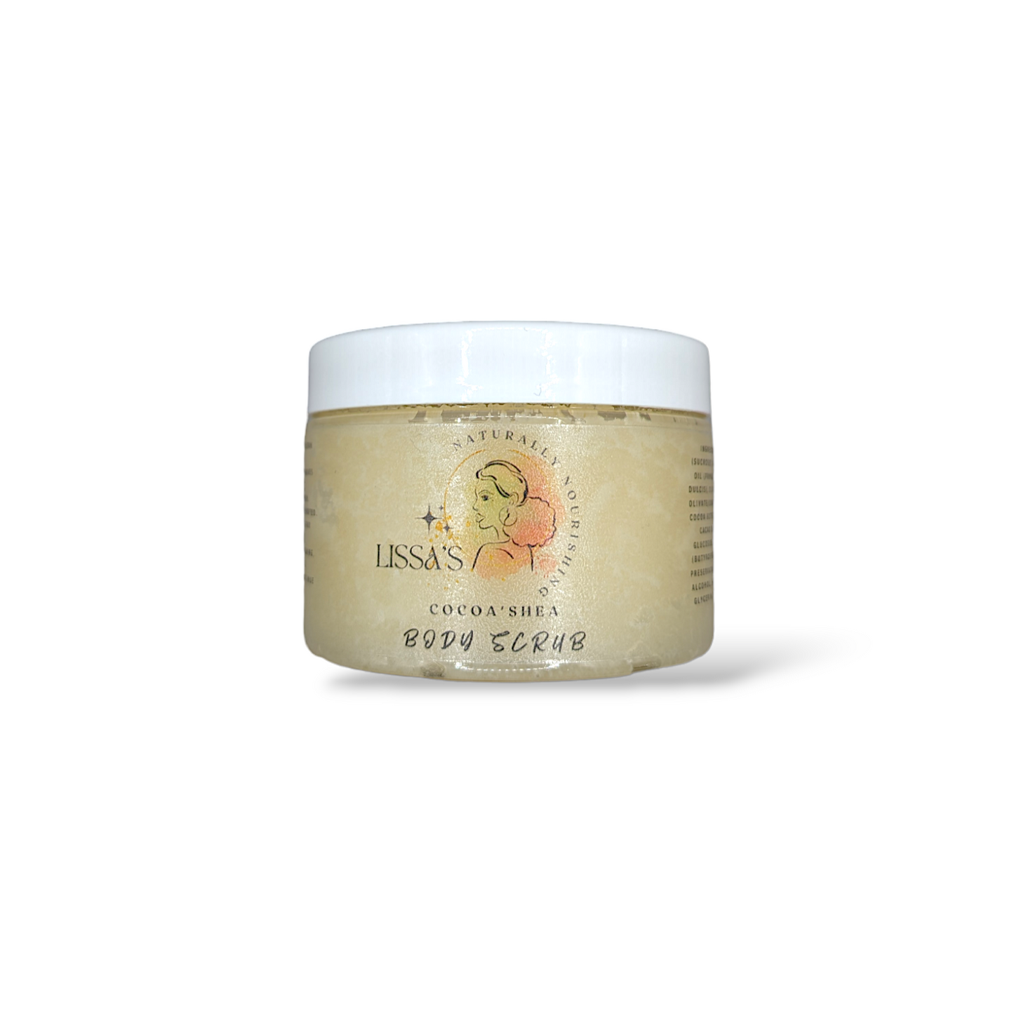 Cocoa'Shea Emulsifying, Exfoliating, Fragrance Free Body Scrub 150ml