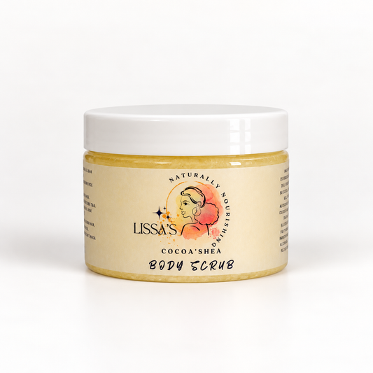Cocoa'Shea Emulsifying, Exfoliating, Fragrance Free Body Scrub 150ml