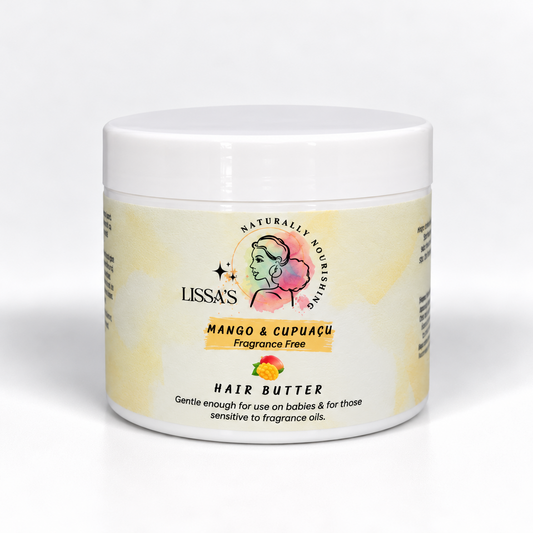 Mango & Cupuaçu Hair Butter Fragrance Free Baby & Sensitive Skin - 200ml
