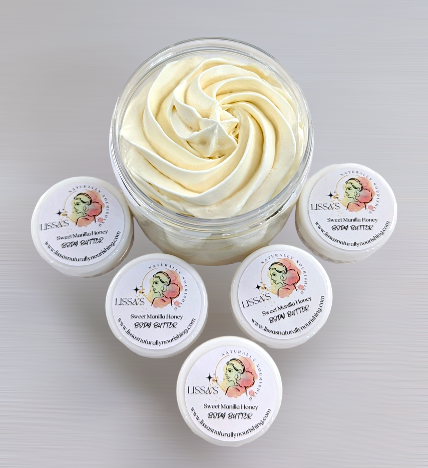 Sweet Manilla Honey Whipped Body Butter - With Essential Oils