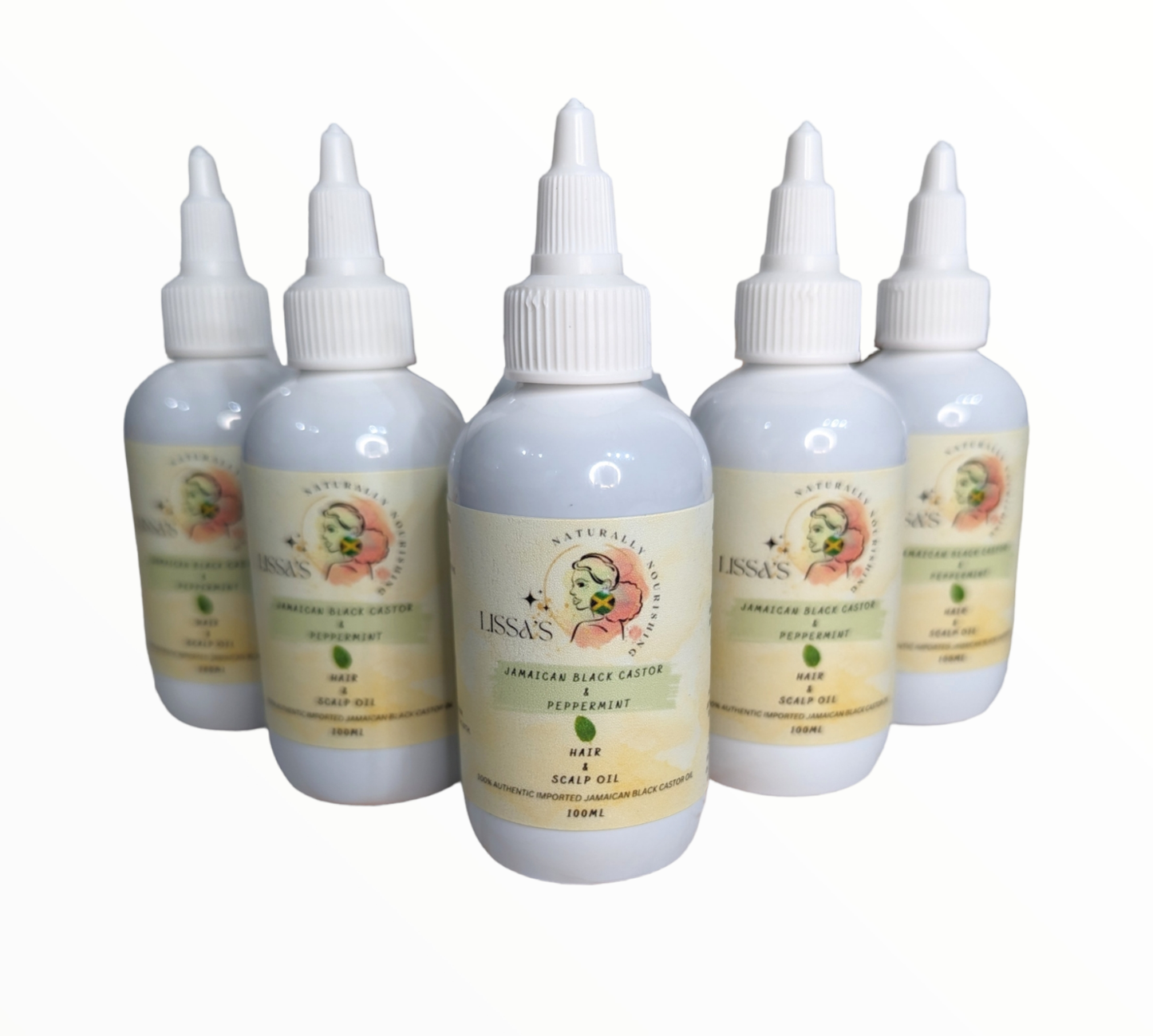 Jamaican Black Castor & Peppermint Hair & Scalp Oil - 100ml